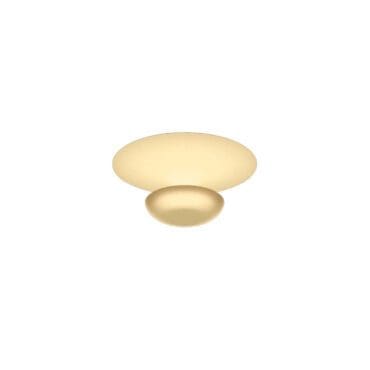 Vibia - Lampada da soffitto Funnel 2012 foglia oro 2700K ON/OFF