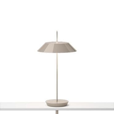 Vibia - Lampada da tavolo Mayfair Mini base e bullone beige