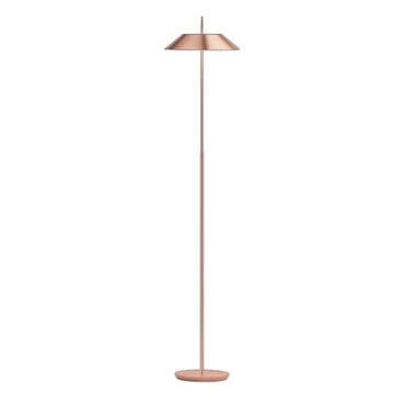 Vibia - Lampada da terra Mayfair rame satinato Sensore tattile