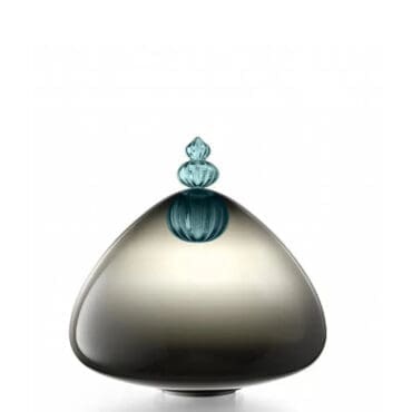 Barovier&Toso - Lampada da tavolo Padma 40 Blu cadetto