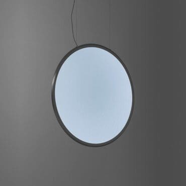 Artemide Lampada a sospensione Discovery Vertical 70 TW alluminio satinato Longho Design Palermo