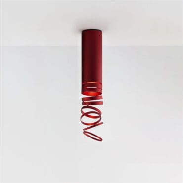 Artemide Lampada da soffitto Decompose Light rosso Longho Design Palermo
