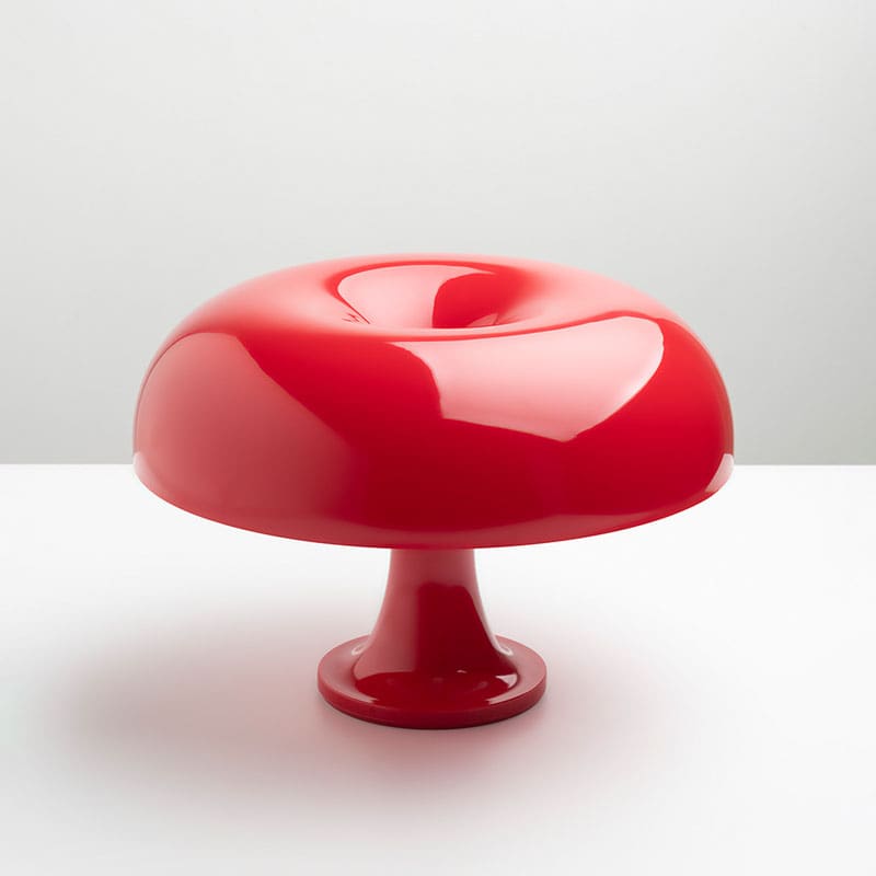 Artemide Lampada da tavolo Nessino rosso Longho Design Palermo