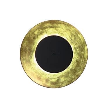Fontana Arte - Lampada da parete Lunarie oro nero