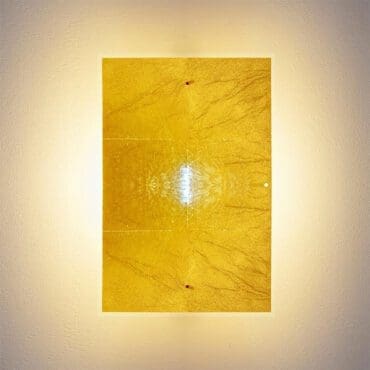 Ingo Maurer - Lampada da Parete 24 Karat Blau Flat