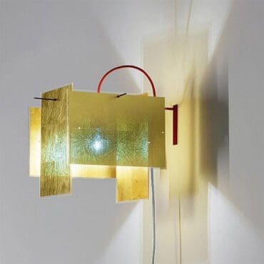 Ingo Maurer - Lampada da Parete 24 Karat Blau W