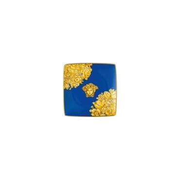 Rosenthal - Coppetta quadra piana Medusa Rhapsody Blue 12 cm