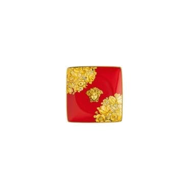 Rosenthal - Coppetta quadra piana Medusa Rhapsody Red 12 cm