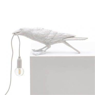 Seletti Lampada da tavolo Bird Svago bianco Longho Design Palermo