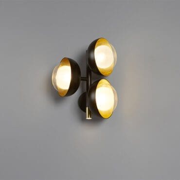 Tooy - Lampada da tavolo Muse 554.44 Nero ottone