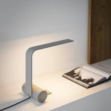 Tooy - Lampada da tavolo Nastro 563.31 cilindro cemento