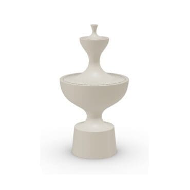 Vitra - Contenitore in ceramica No. 1 crema