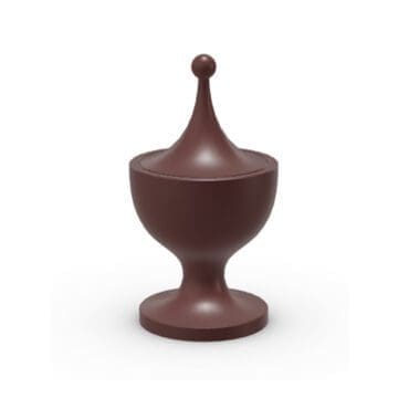 Vitra - Contenitore in ceramica No. 2 dark aubergine