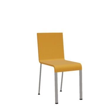 Vitra - Sedia .03 base argentata scocca mango impilabile