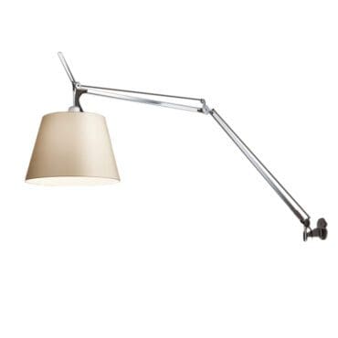Artemide Lampada da parete Tolomeo Mega alluminio pergamena Longho Design Palermo