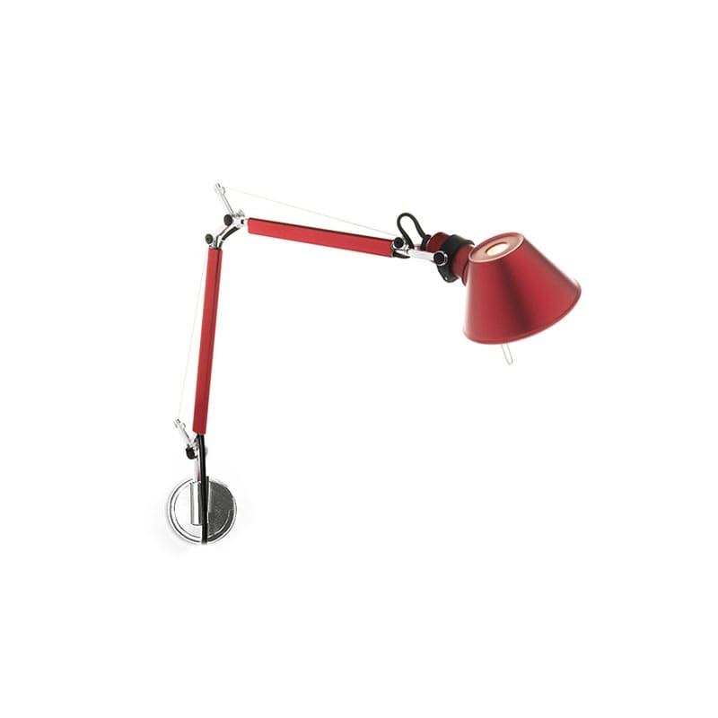 Artemide Supporto A Parete Tolomeo A025150 - Staffa Per Lampade Tolomeo Micro, Mini, Ordinary E Braccio
