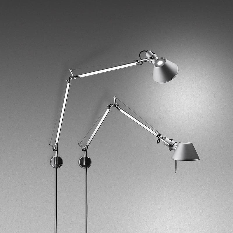 Artemide Lampada da parete Tolomeo alluminio Longho Design Palermo