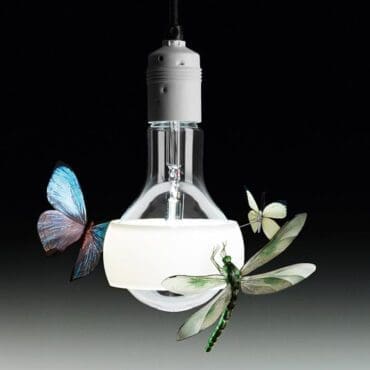 Ingo Maurer - Lampada a sospensione soffitto Johnny B. Butterfly