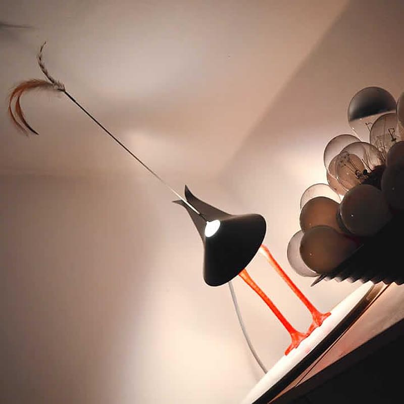 Ingo Maurer Lampada da Tavolo BIBIBIBI longho design palermo 1