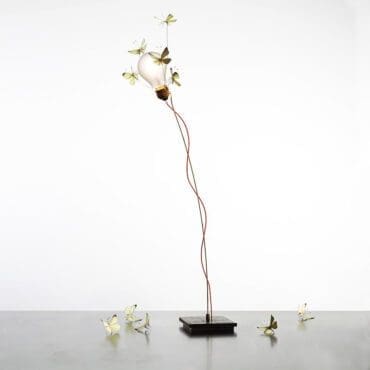 Ingo Maurer - Lampada da tavolo I Ricchi Poveri Five Butterflies