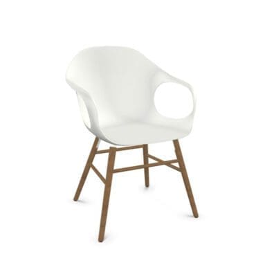 Kristalia - Sedia Elephant poliuretano base rovere Longho Design Palermo