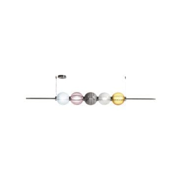 Venini - Lampada a sospensione Abaco multicolore