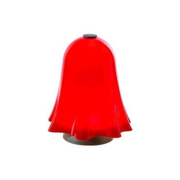 Venini -  Lampada da tavolo Fantasmino Rosso