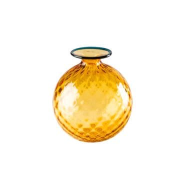 Venini -  Vaso Balloton Extrasmall ambra filo orizzonte