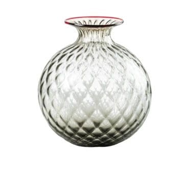 Venini -  Vaso Balloton Medium talpa filo rosso