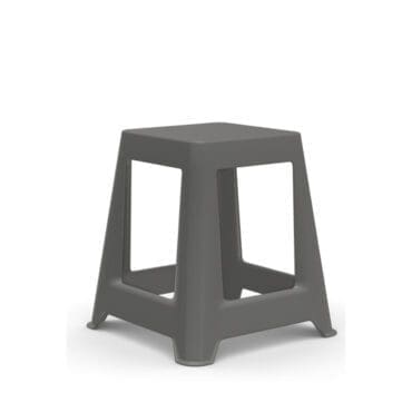 Vitra - Sgabello Chap grigio scuro