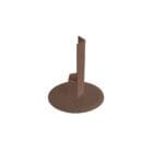 Zafferano Lampada da Tavolo Pencil base di stazionamento rotante corten longho design palermo