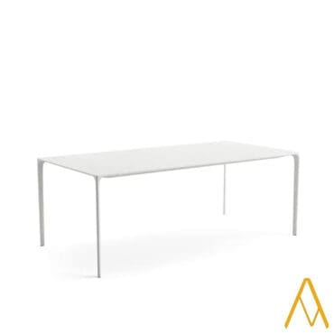 Arper - Tavolo Nuur rettangolare 200x100 bianco