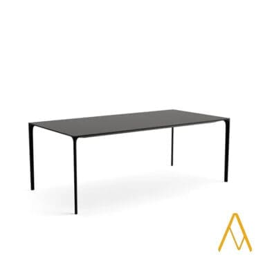 Arper - Tavolo Nuur rettangolare 200x100 nero