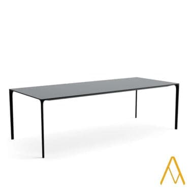 Arper - Tavolo Nuur rettangolare 240x100 nero