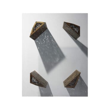 Horm – Tavolo rettangolare Riddled² luminoso