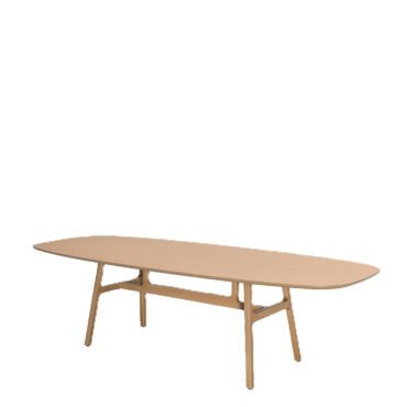 Kristalia – Tavolo Bottega ovale piano legno 220 Longho Design Palermo