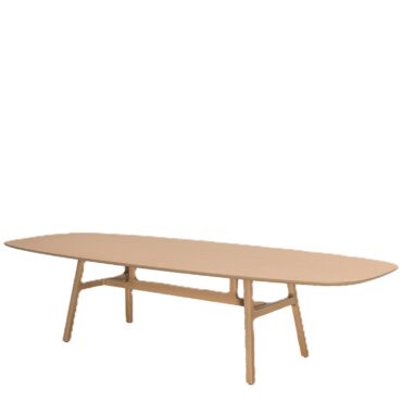 Kristalia – Tavolo Bottega ovale piano legno 280 Longho Design Palermo