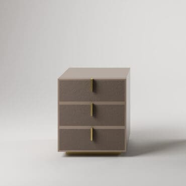 Paolo Castelli - Comodino Fine Collection 3 cassetti