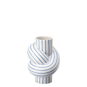 Rosenthal Vaso Nodes Stripes Blueberry Longho Design Palermo