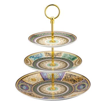 Rosenthal meets Versace Alzata rotonda etagera Versace Barocco Mosaic Longho Design Palermo
