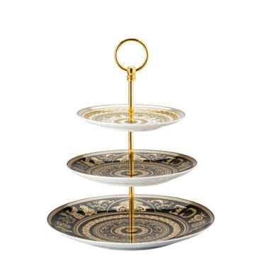 Rosenthal meets Versace Alzata rotonda etagera Virtus Gala Longho Design Palermo