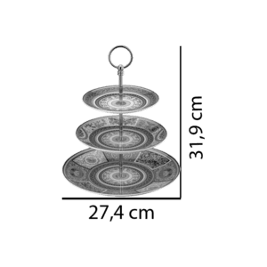 Rosenthal meets Versace Alzata rotonda etagere Versace Barocco Mosaic Longho Design Palermo
