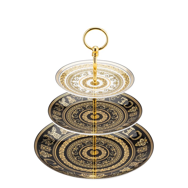 Rosenthal meets Versace Alzata rotonda etagere Virtus Gala 2 Longho Design Palermo