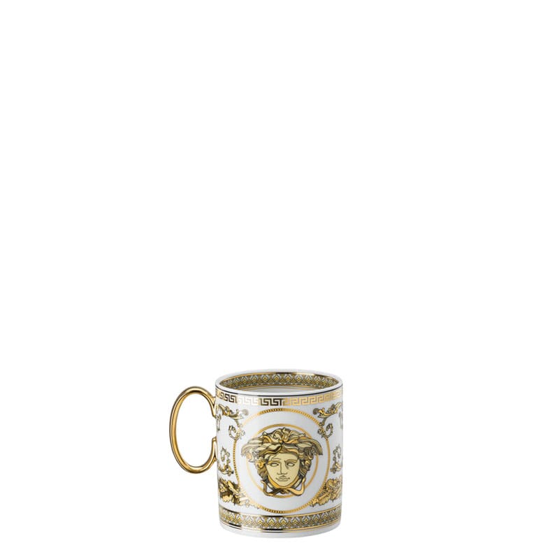 Rosenthal meets Versace Bicchiere con manico Virtus Gala White 1 Longho Design Palermo