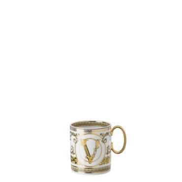 Rosenthal meets Versace Bicchiere con manico Virtus Gala White Longho Design Palermo