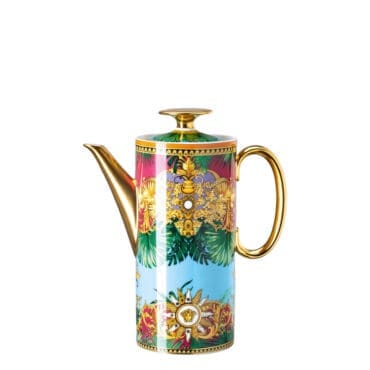 Rosenthal - Caffettiera cilindrica Versace Jungle Animalier