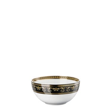 Rosenthal meets Versace Coppetta brodo Virtus Gala Black 15 Longho Design Palermo