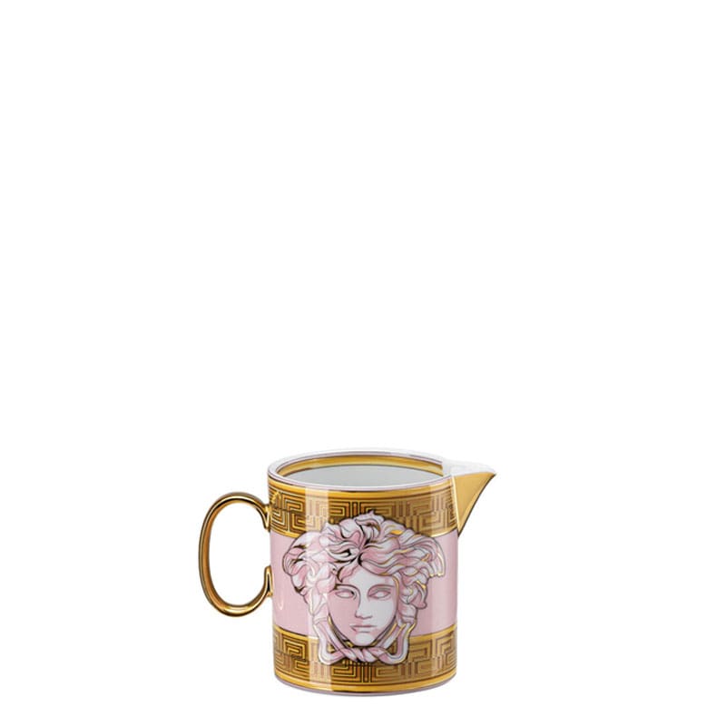 Rosenthal meets Versace Lattiera cilindrica Versace Medusa Amplified Rosa 1 Longho Design Palermo