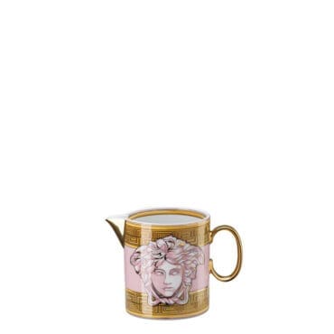 Rosenthal meets Versace Lattiera cilindrica Versace Medusa Amplified Rosa Longho Design Palermo