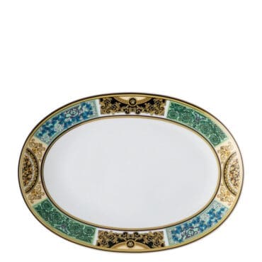 Rosenthal meets Versace Piatto ovale Versace Barocco Mosaic 33 Longho Design Palermo